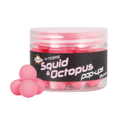 Dynamite N-Ticers Baits Fluro Pop-Ups Squid & Octopus 15mm