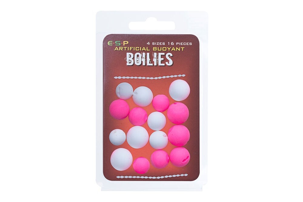 ESP Artificial Buoyant Silikon Boilie Fluoro Pembe Beyaz
