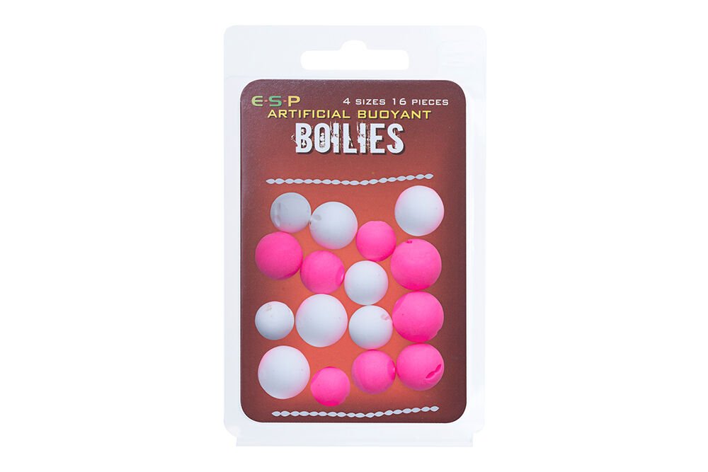 ESP Artificial Buoyant Silikon Boilie Fluoro Pembe Beyaz