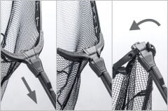 Mivardi Landing net Metal Pro II 250L Metal Kepçe