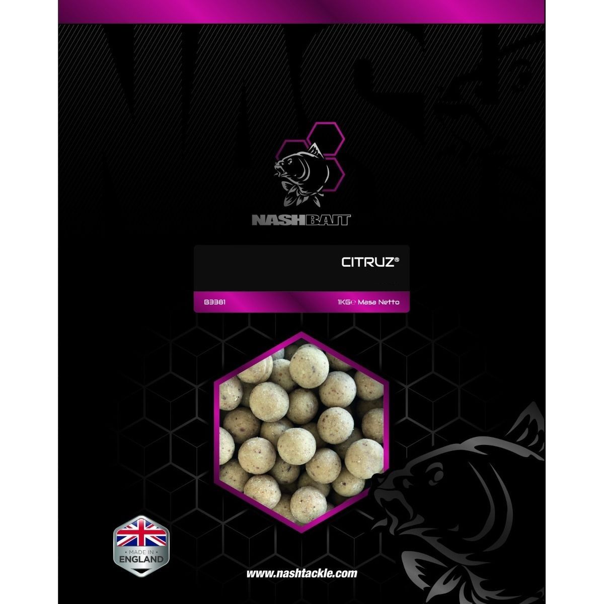 Nash Citruz Boilies 1kg 20mm