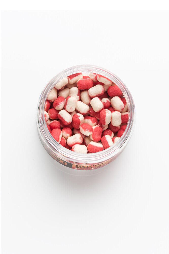 Mivardi Method Mini Wafters Strawberry 6x8mm 20g Çilek Sazan Yemi