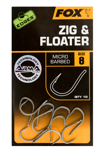 Fox Edges Zig & Floater No 8 Sazan İğnesi