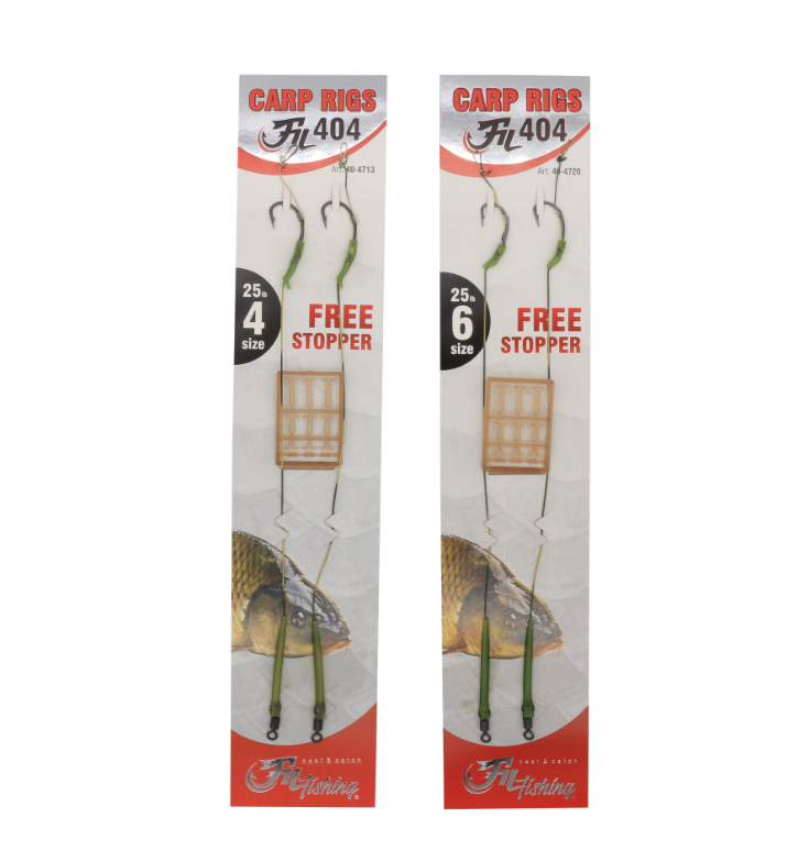 Fil Fishing Carp Rigs 404 2li Hazır Takım