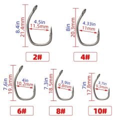 Hirisi X917 Lock Hook Micro Barbed No 2 Sazan İğnesi