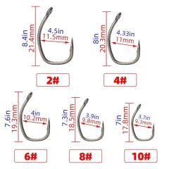 Hirisi X917 Lock Hook Micro Barbed No 6 Sazan İğnesi