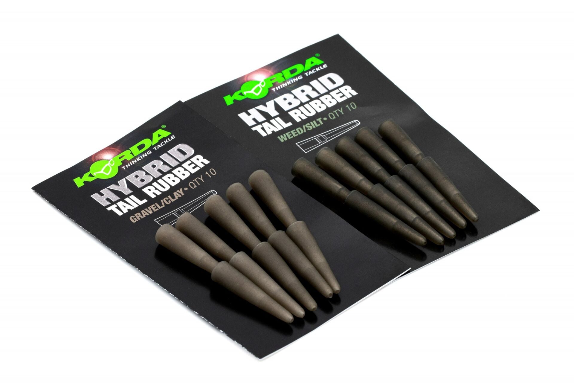 Korda Hybrid Tail Rubber Hibrit Kurşun Klipsi Kuyruk Kauçuğu