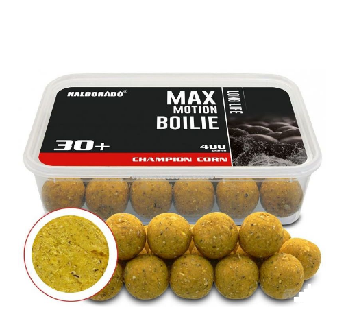 Haldorado Max Motion Boilie Long Life Champion Corn (Mısır) 30+ 400 gr